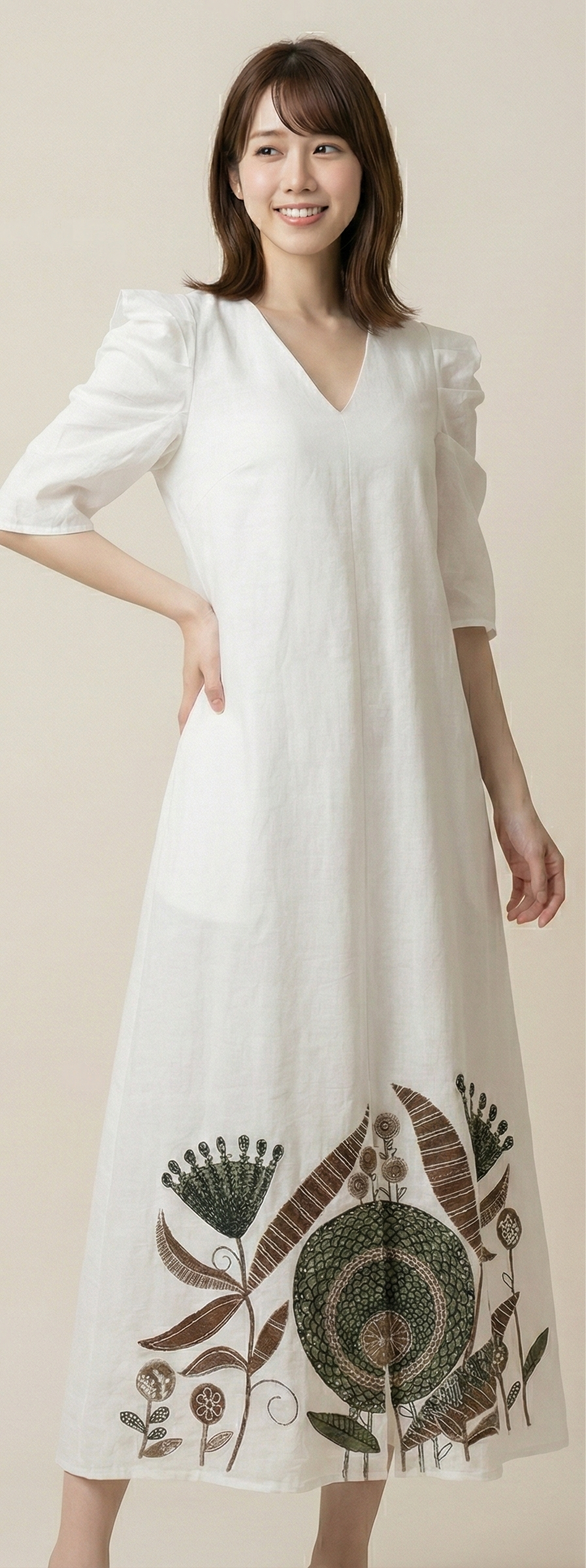 SHECZZAR WOMEN's MIDI