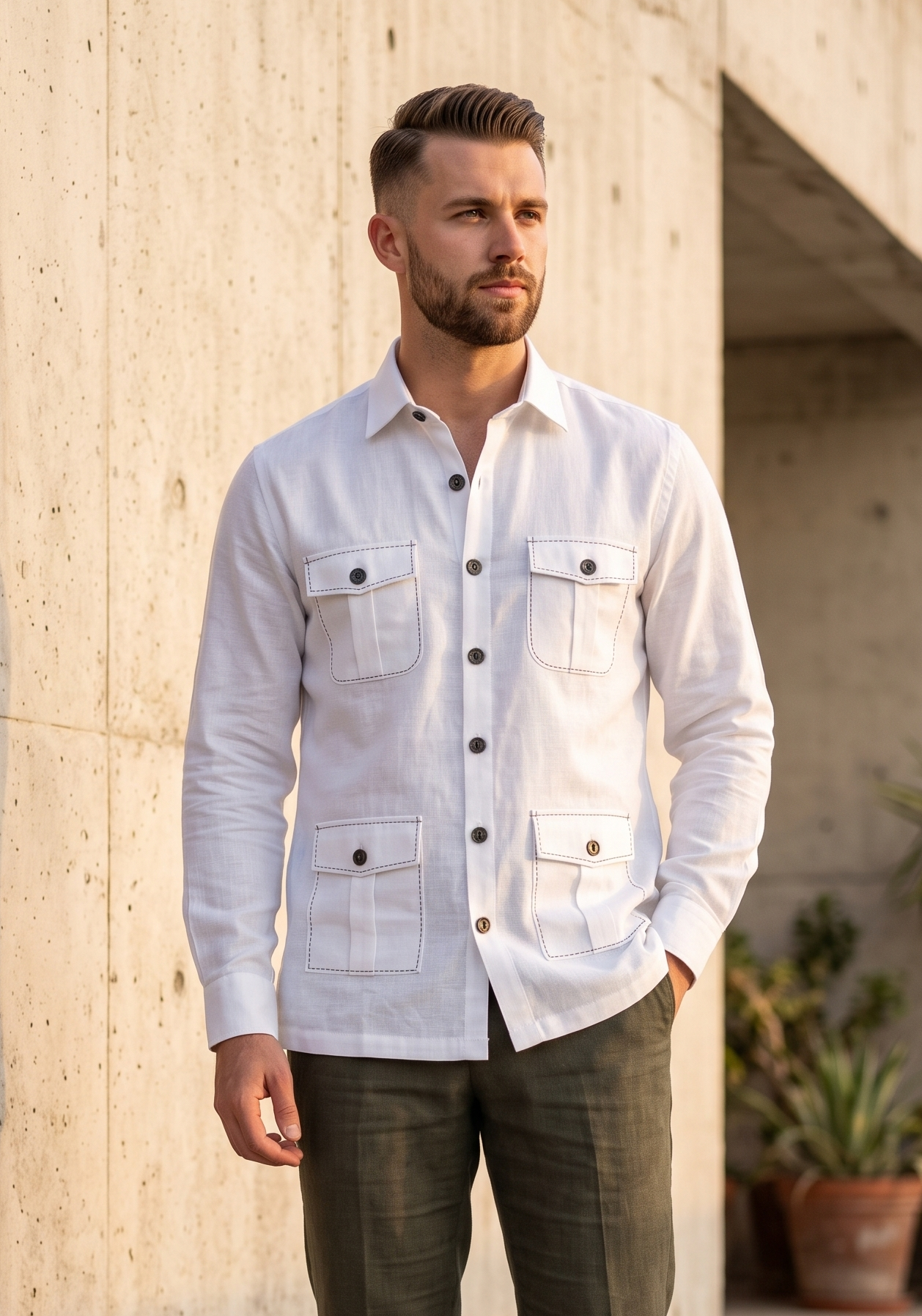 MANZON MEN's SHIRT