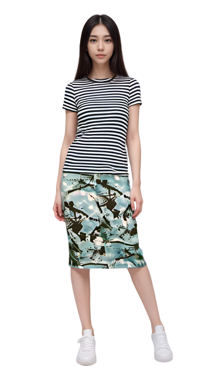 Women’s printed skirt