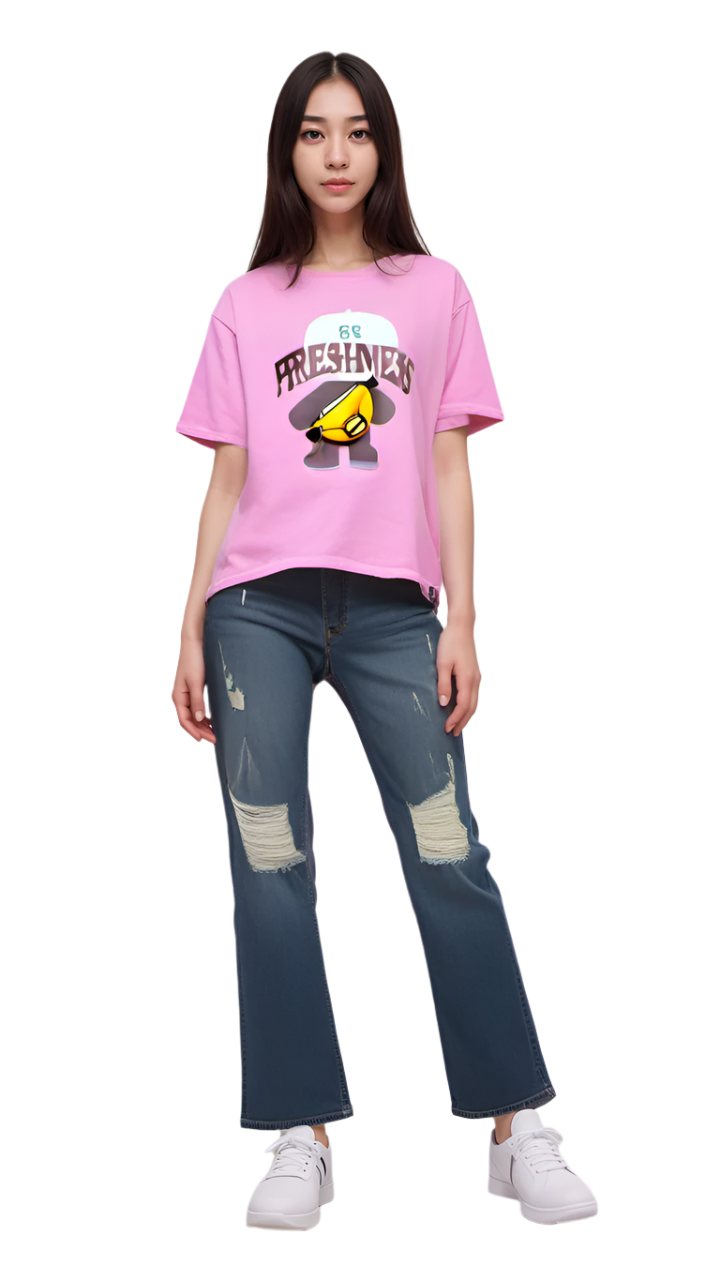 Women straight fit jean