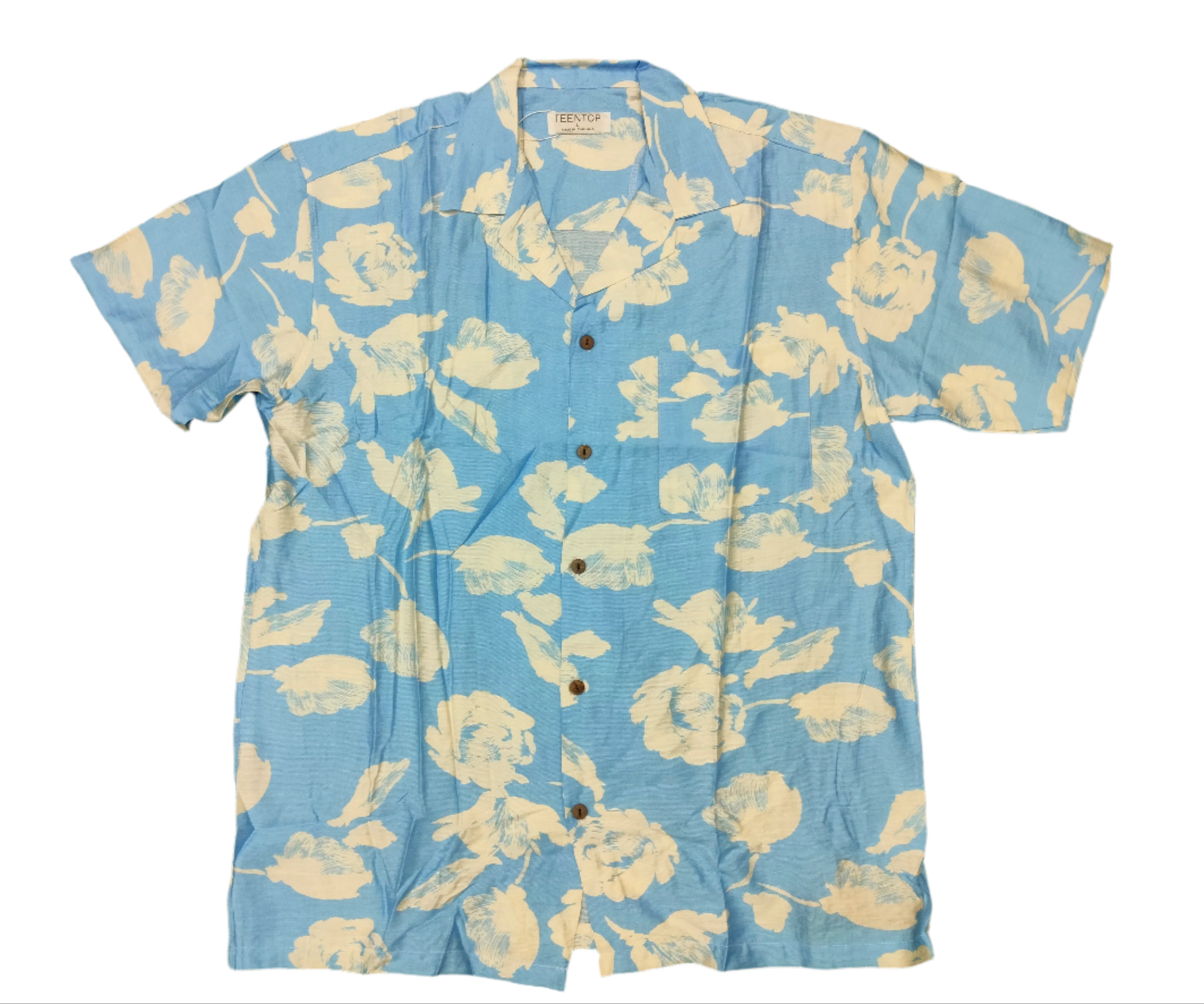 Men Leaf Me Wild – Summer Print Shirt