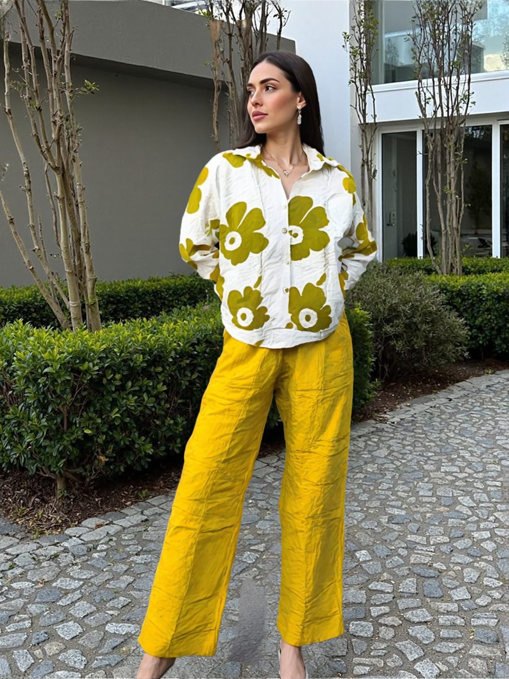 Women's Tropical Pop Co-Ord Set