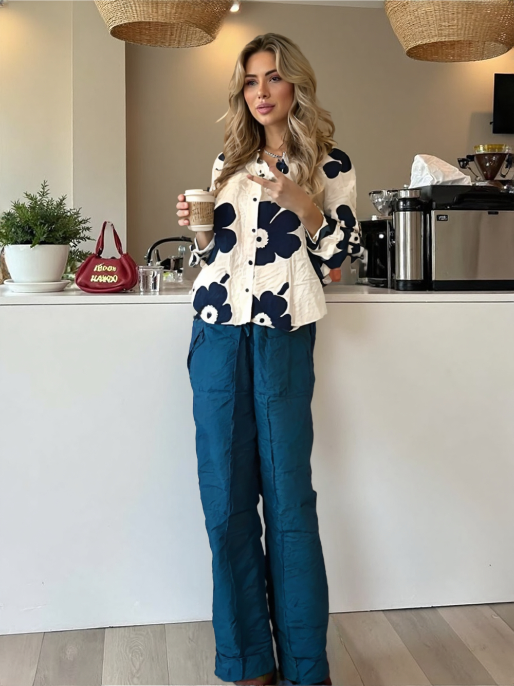 Women's Tropical Pop Co-Ord Set