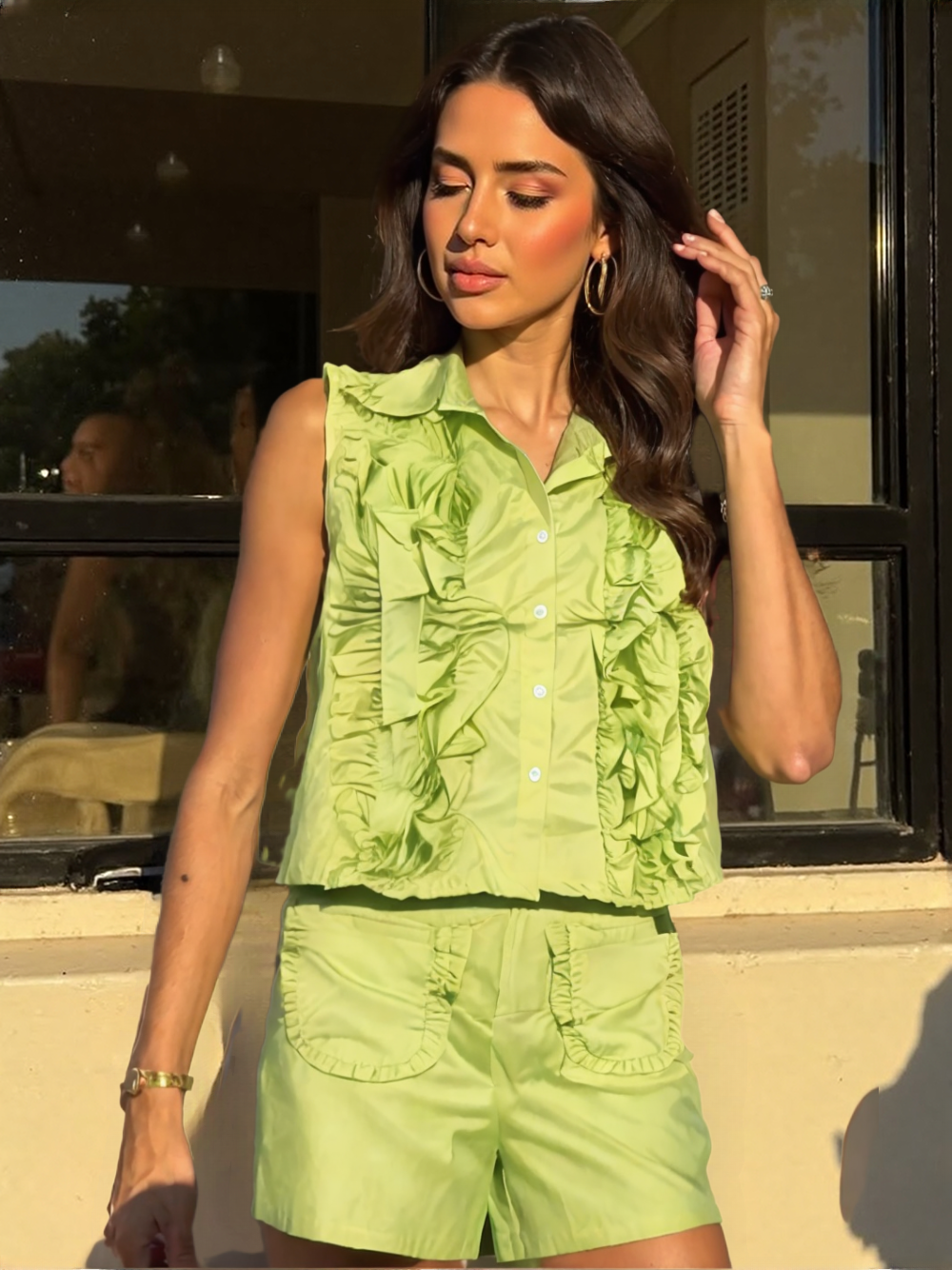 Women's Frill & Chill Co-Ord Set