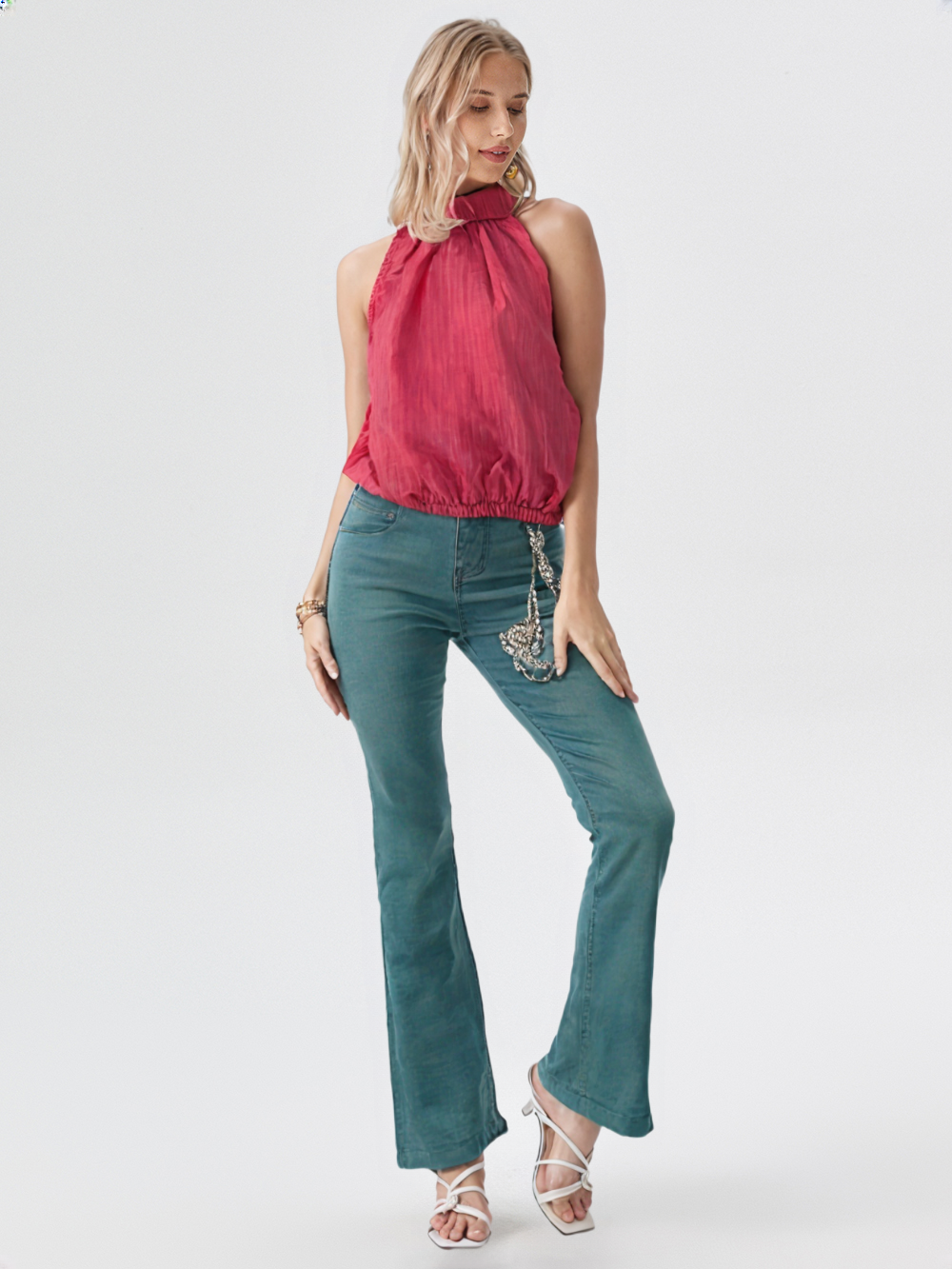 Women's Cool Curve – High Neck Relax Top
