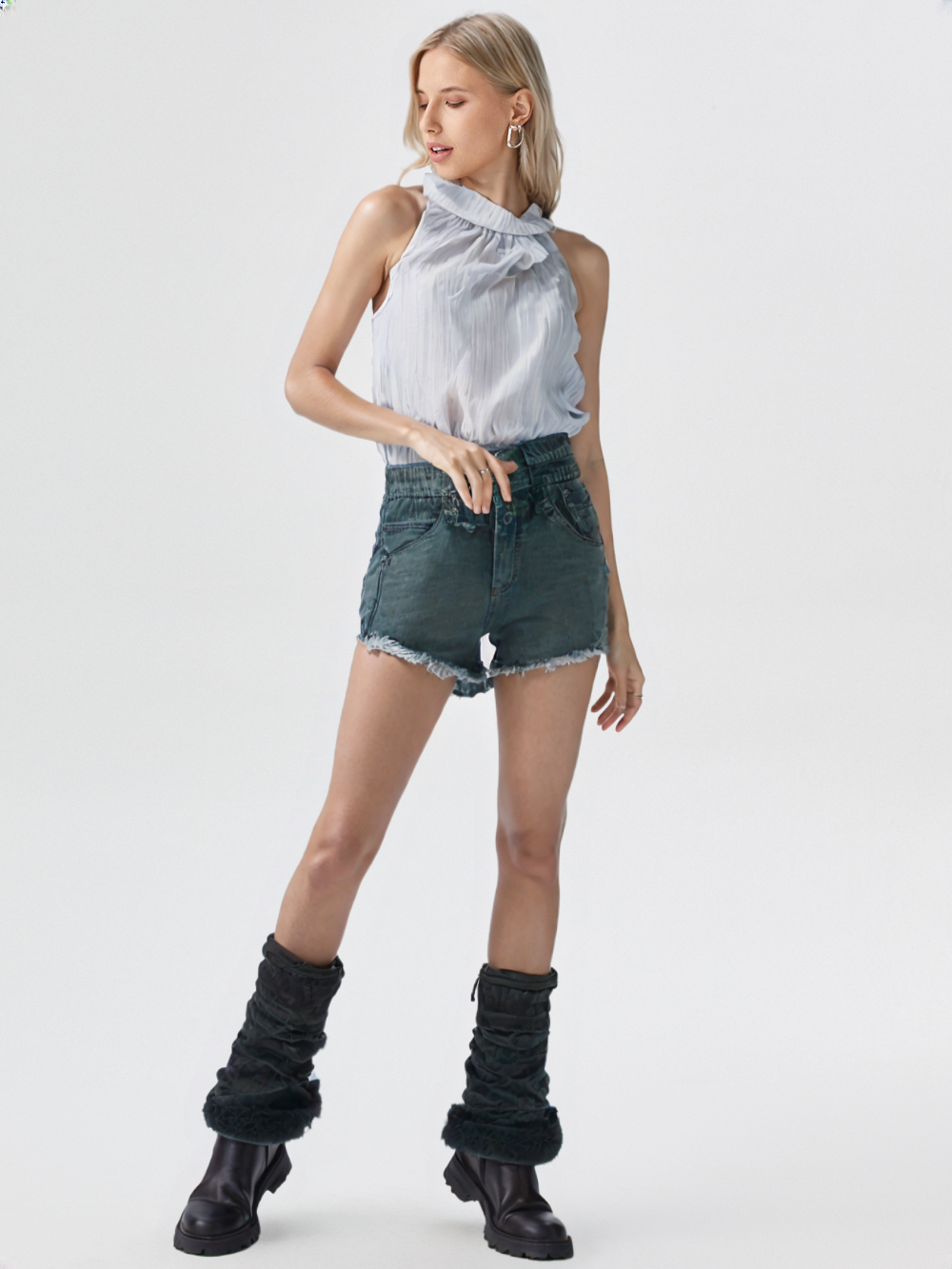 Women's Cool Curve – High Neck Relax Top