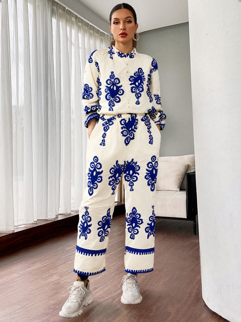 Women's Royal Roots Co-Ord Set