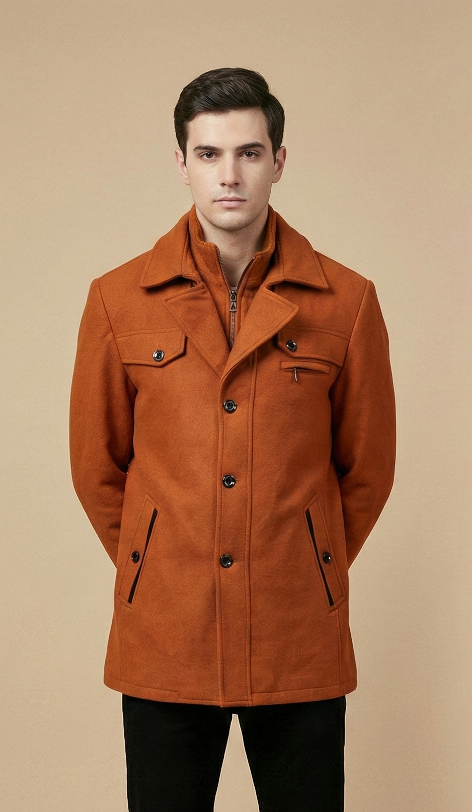 MASK MEN's COAT