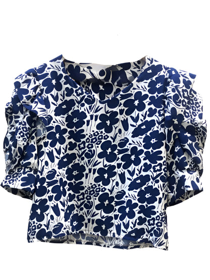 Women's floral printed top