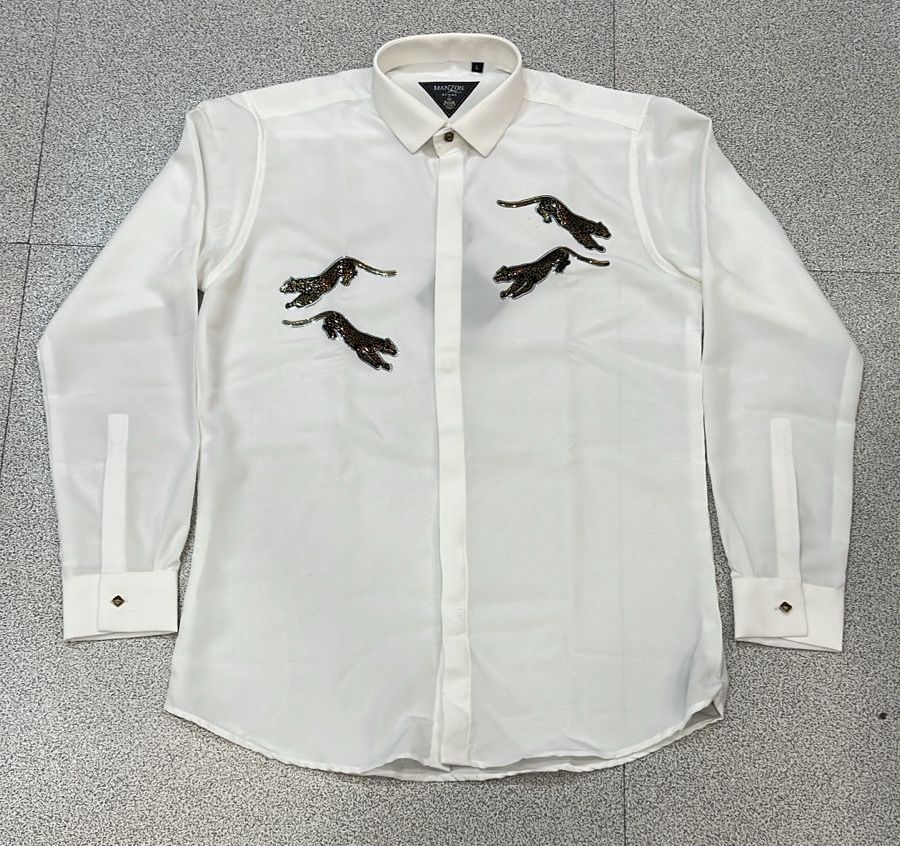 MANZON Men's Formal Shirt