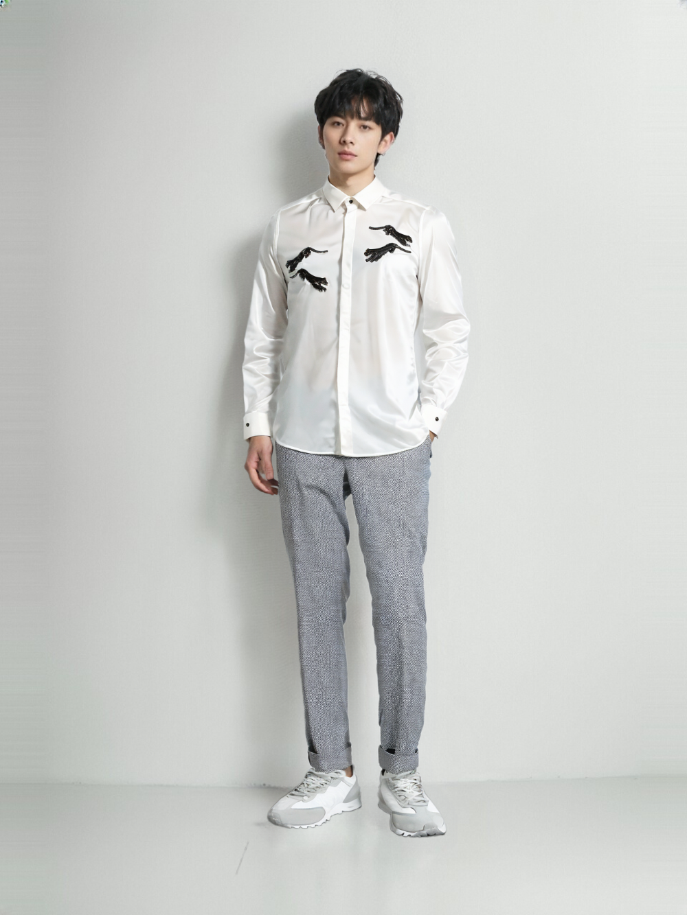 MANZON Men's Formal Shirt