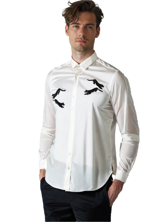 MANZON Men's Formal Shirt
