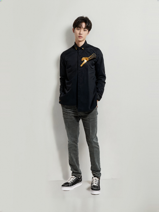 MANZON Men's Formal Shirt