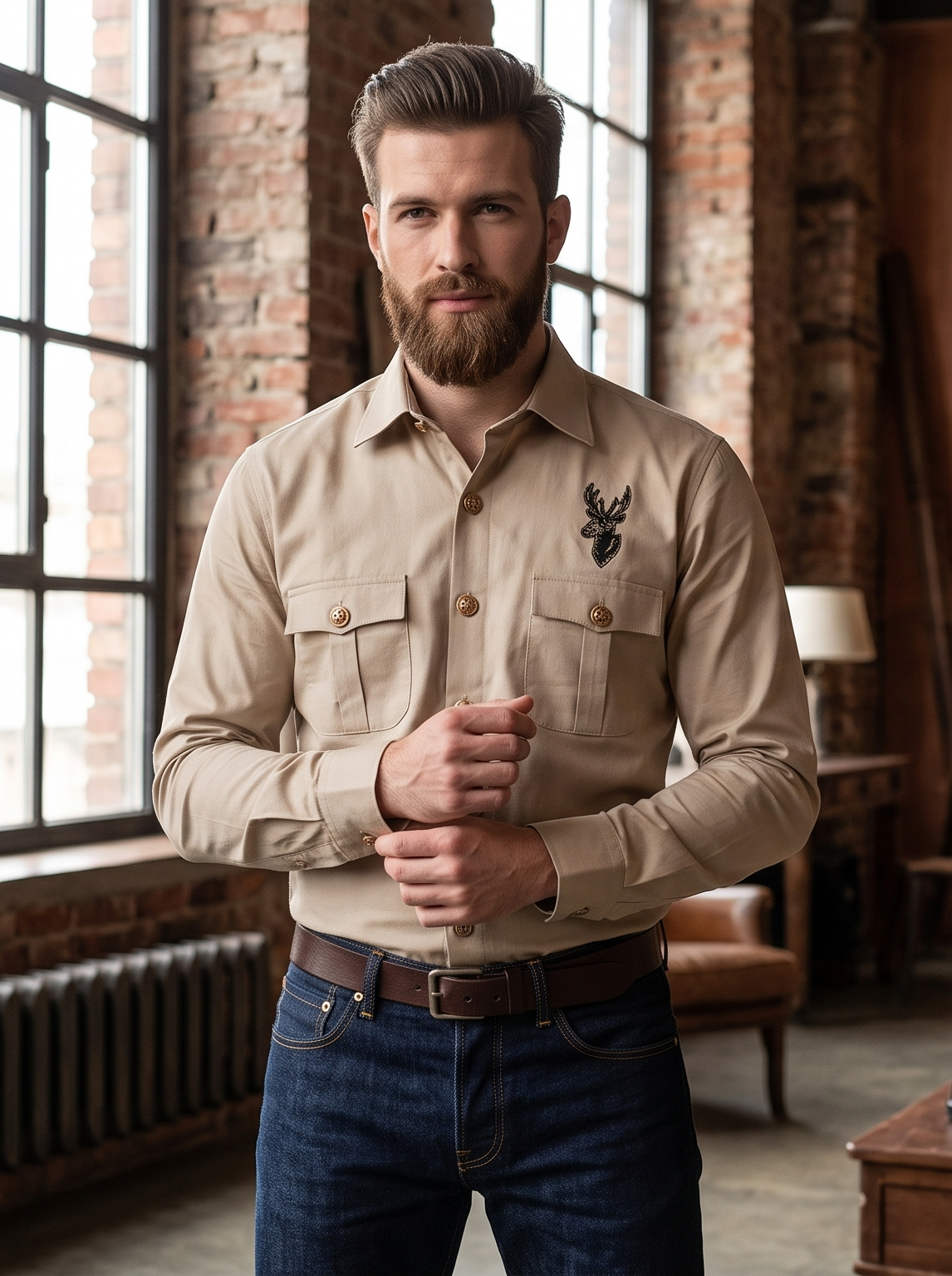 MANZON MEN's SHIRT