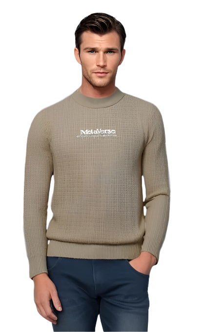 Men's Full Sleeves Round Neck Sweater – Perfect for Cozy & Fashionable Look