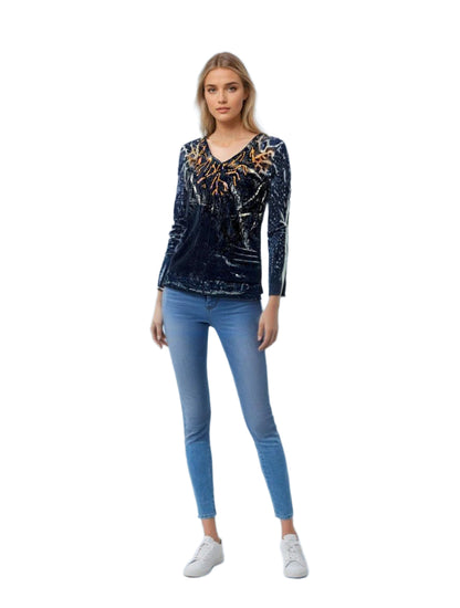 WOMEN’s Velvet Top