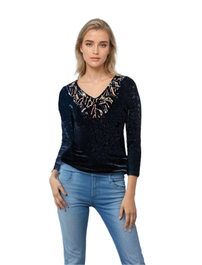 WOMEN’s Velvet Top