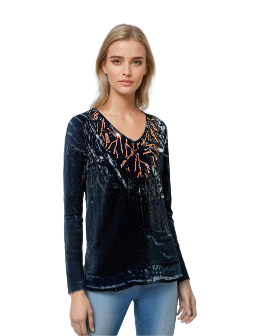 WOMEN’s Velvet Top