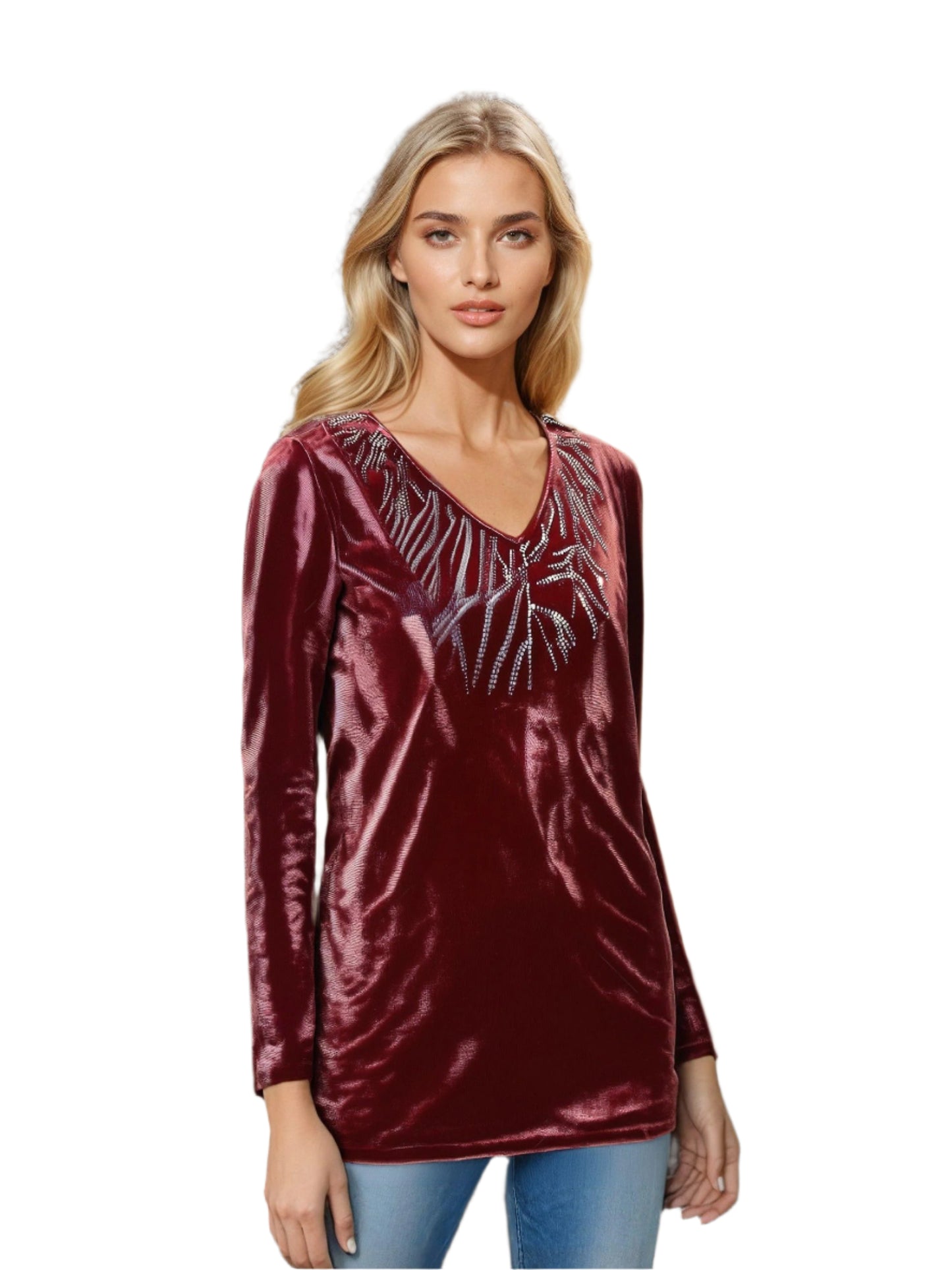 WOMEN’s Velvet Top