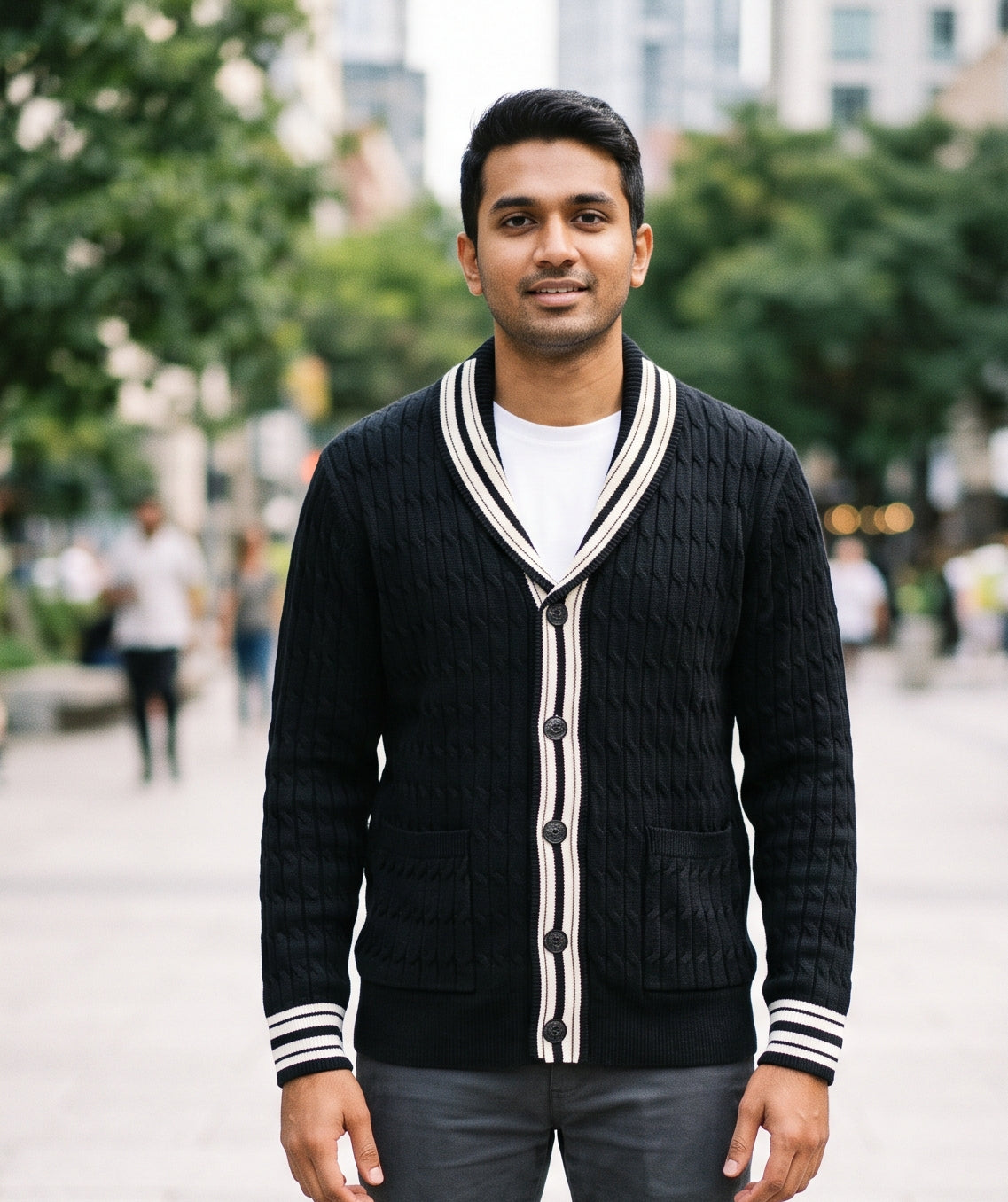 MASK MEN's CARDIGAN