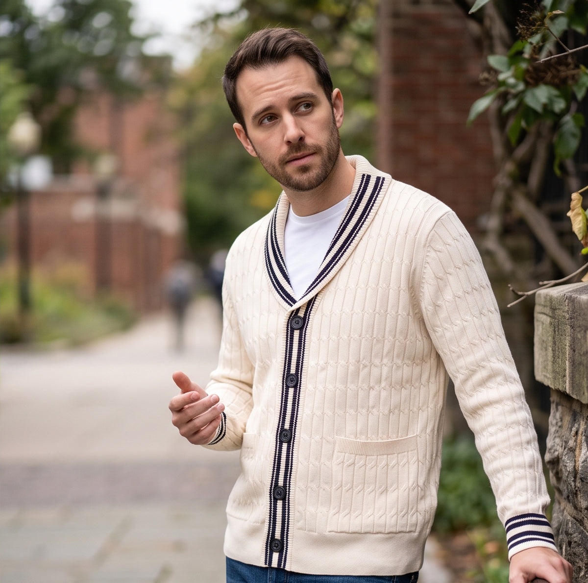 MASK MEN's CARDIGAN