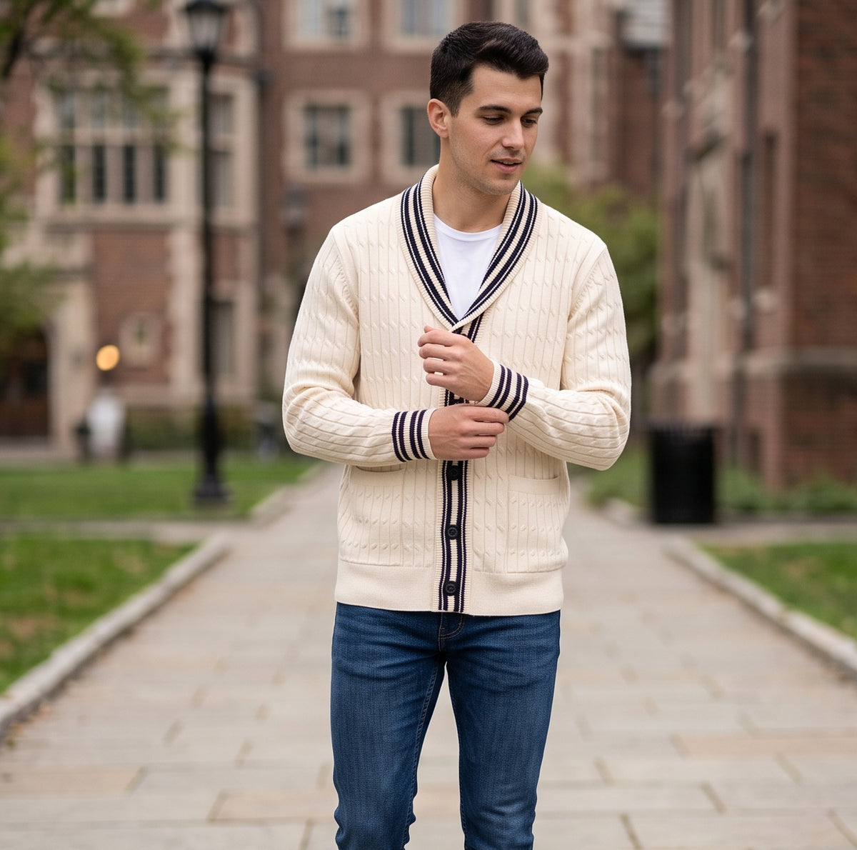 MASK MEN's CARDIGAN