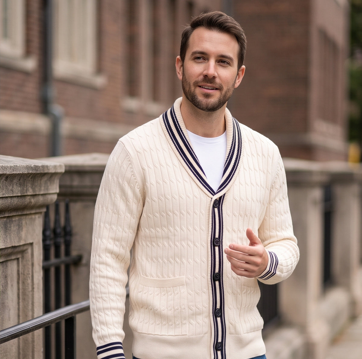 MASK MEN's CARDIGAN