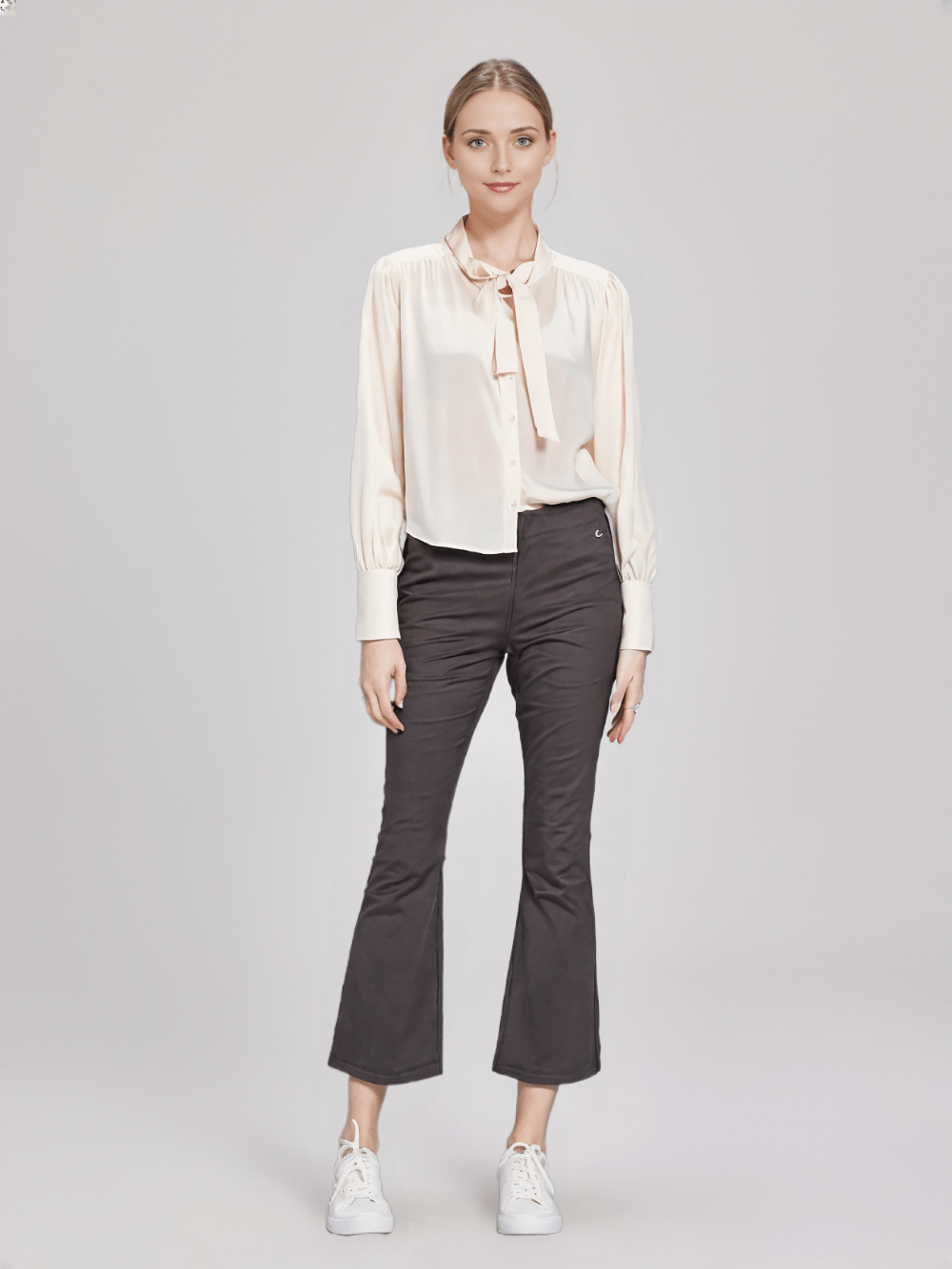 Women's Black Bell bottom Jegging