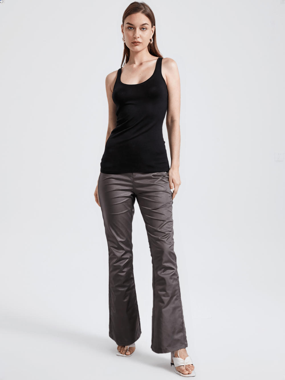 Women's Black Bell bottom Jegging