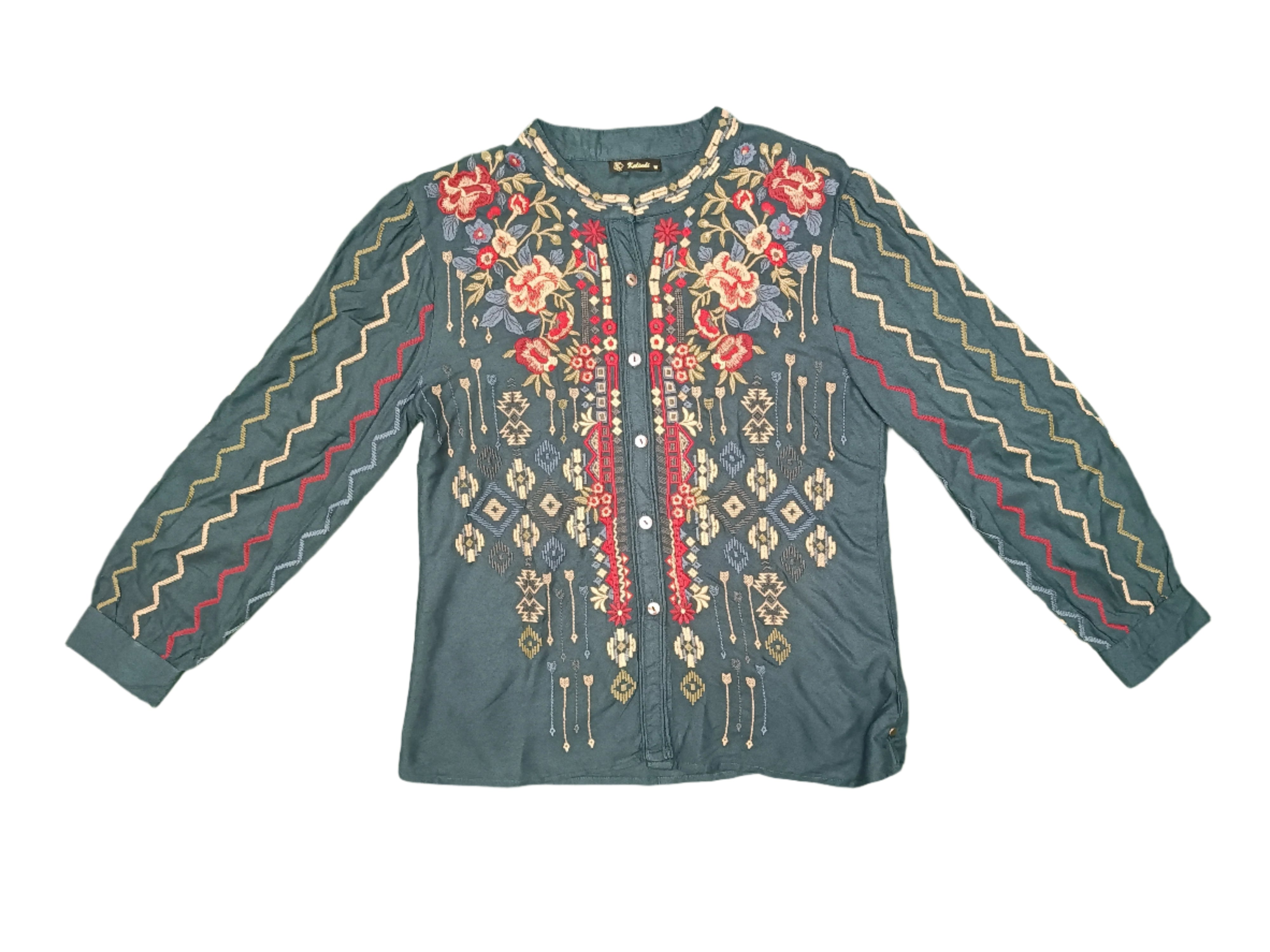 Women's Elegant Black Embroidered Co-Ord Set