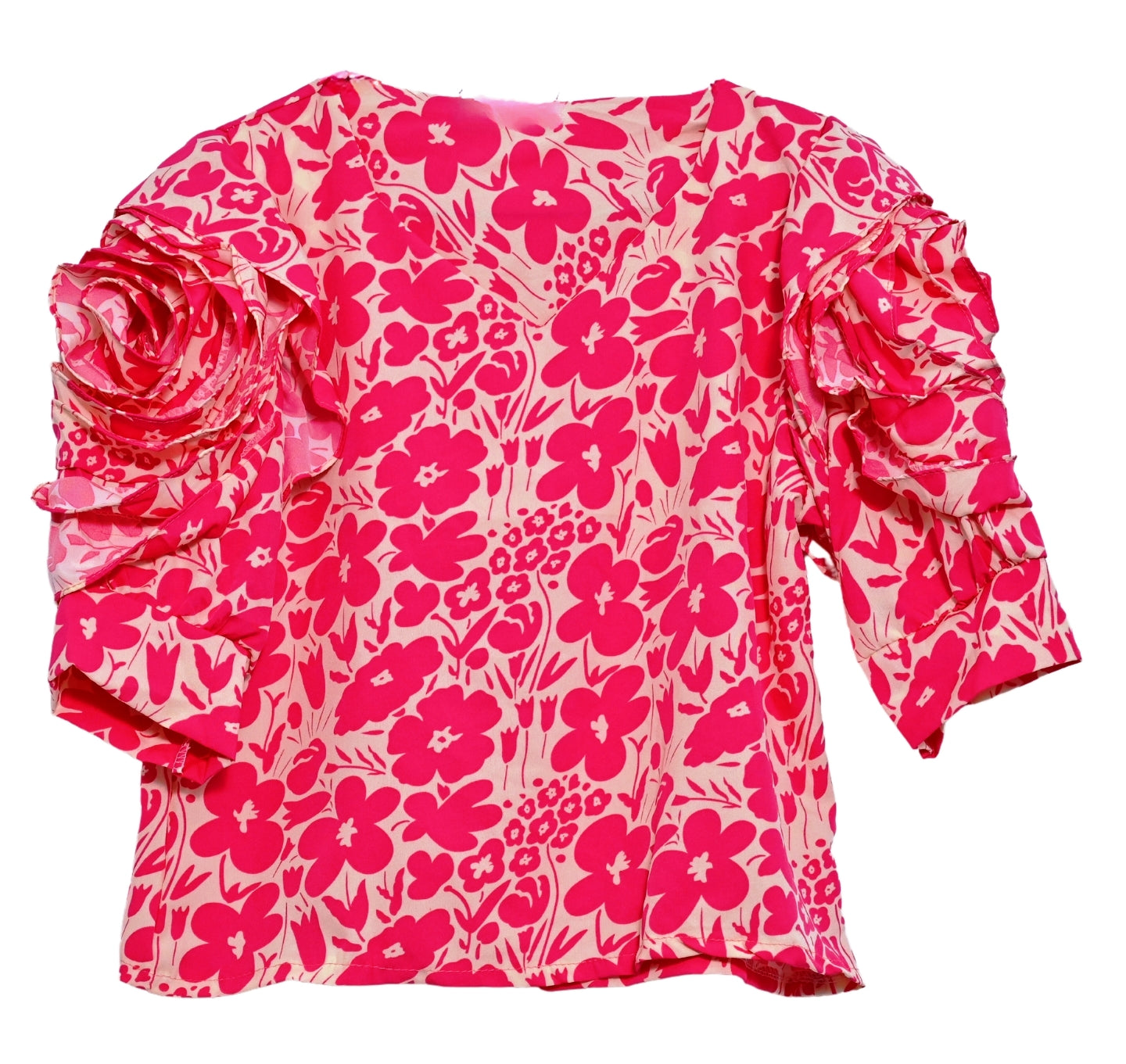 Women's floral printed top