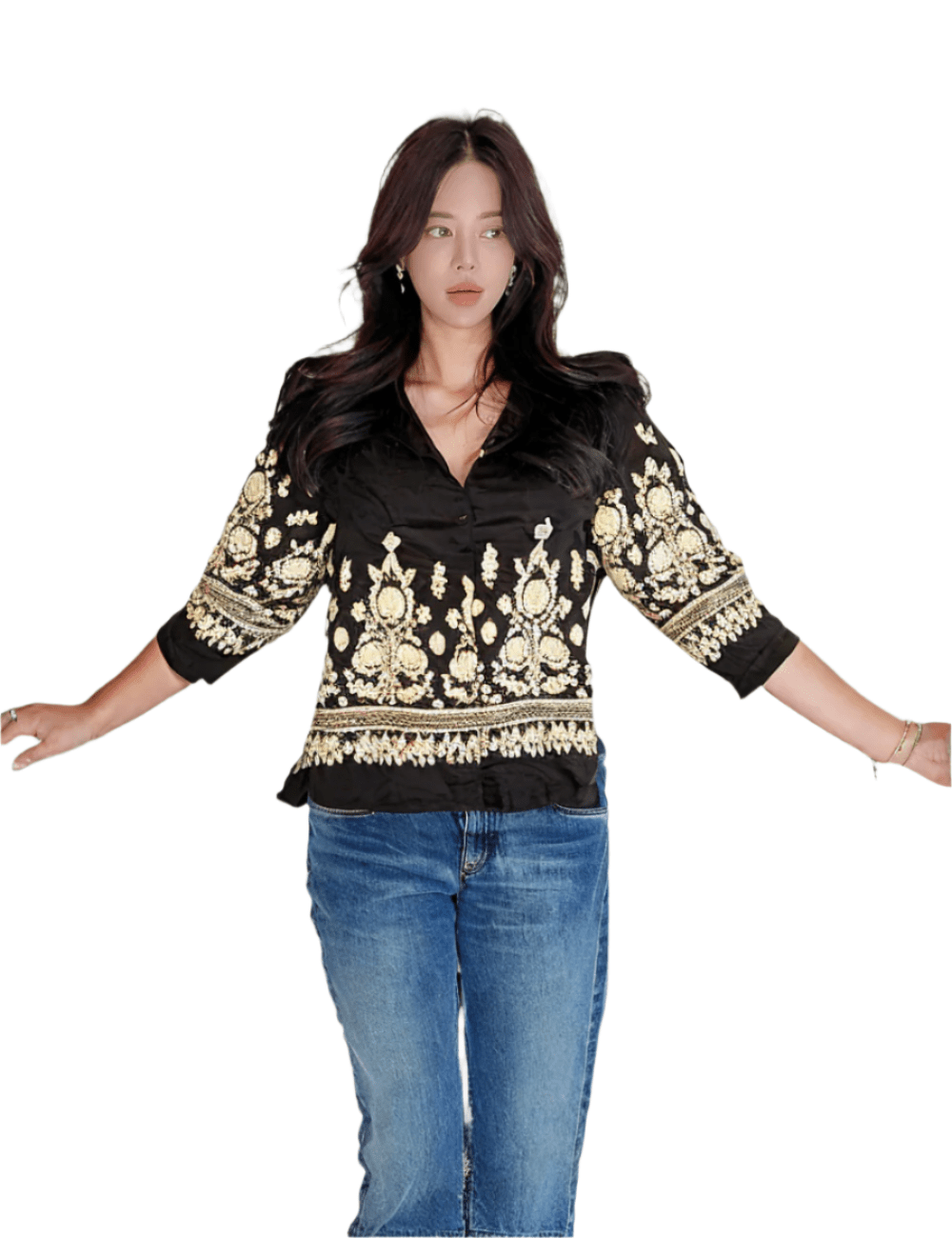 Women's Embroidery Shirt