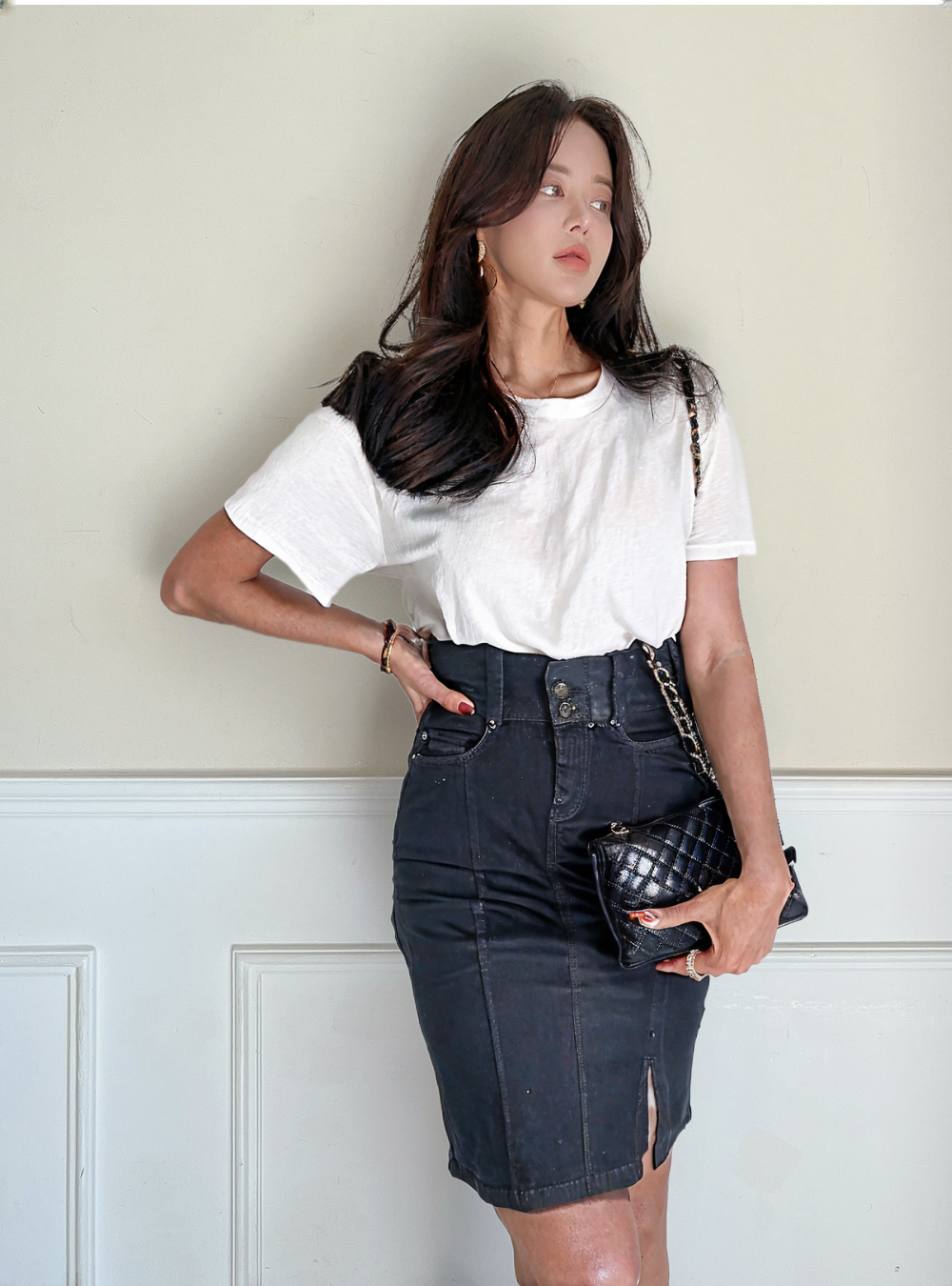 Women's denim Skirt