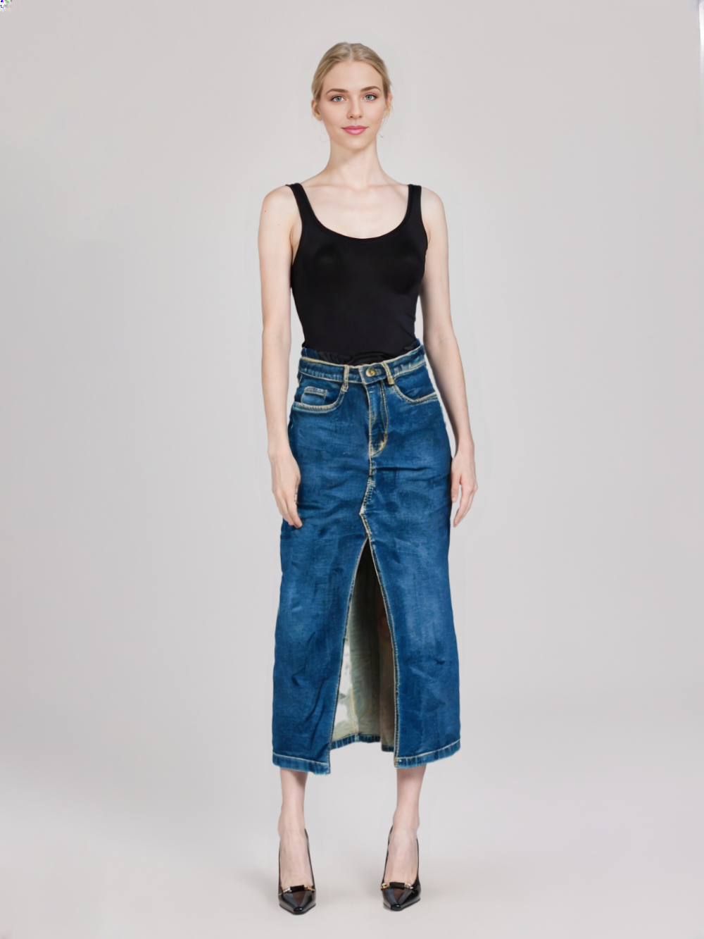 Women's Denim Skirt