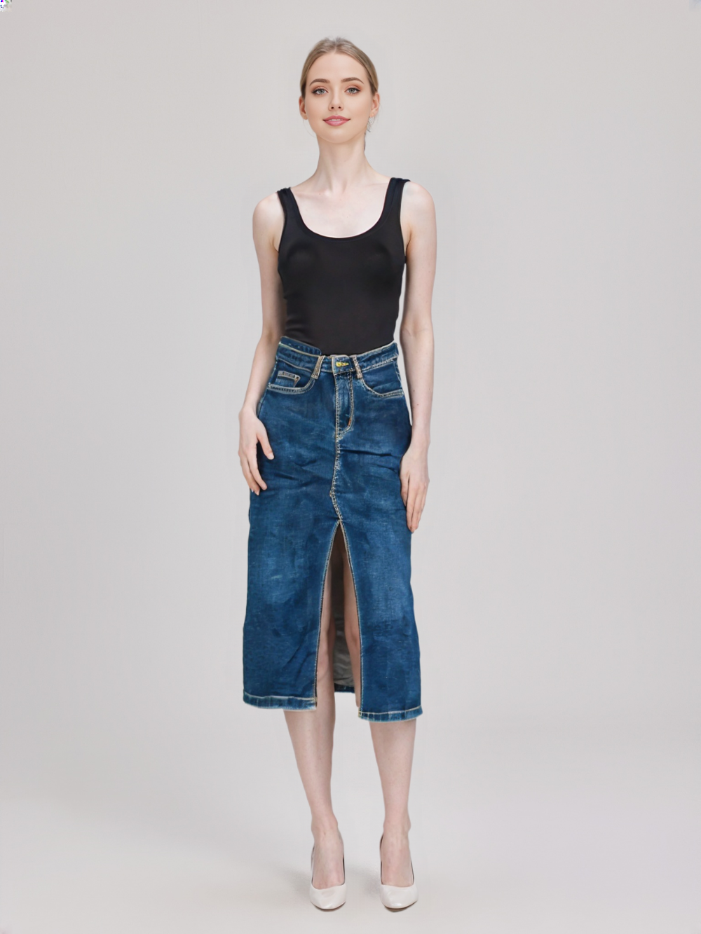 Women's Denim Skirt