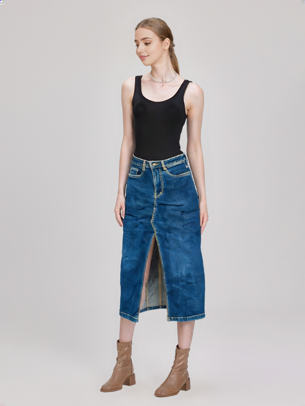 Women's Denim Skirt