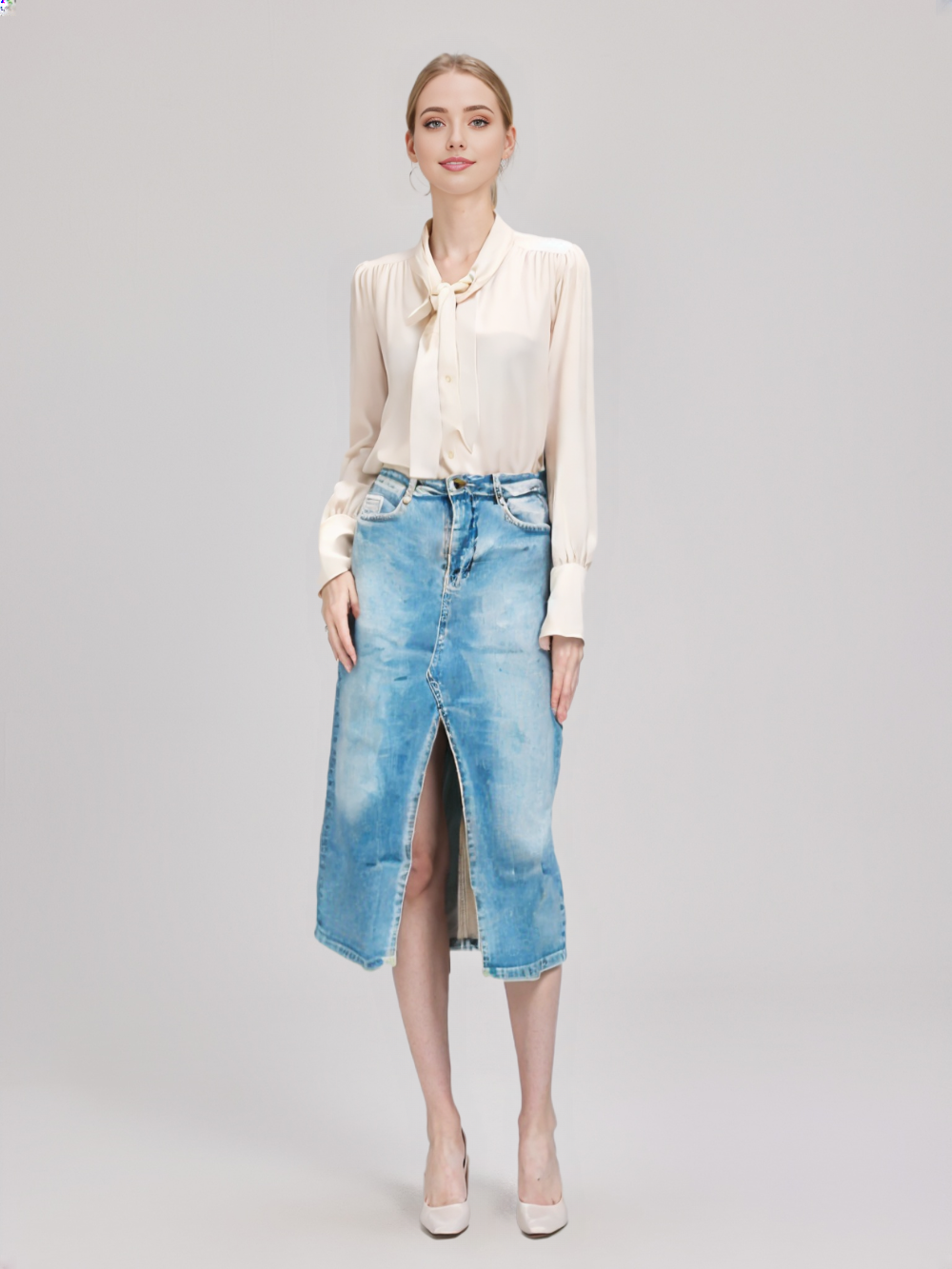 Women's Denim Skirt