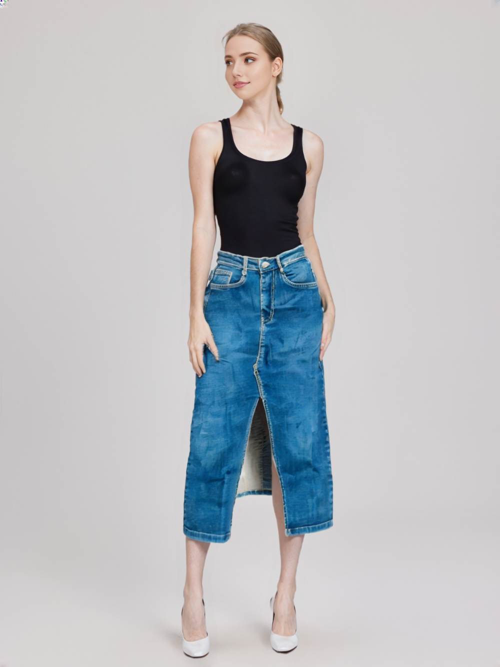 Women's Denim Skirt