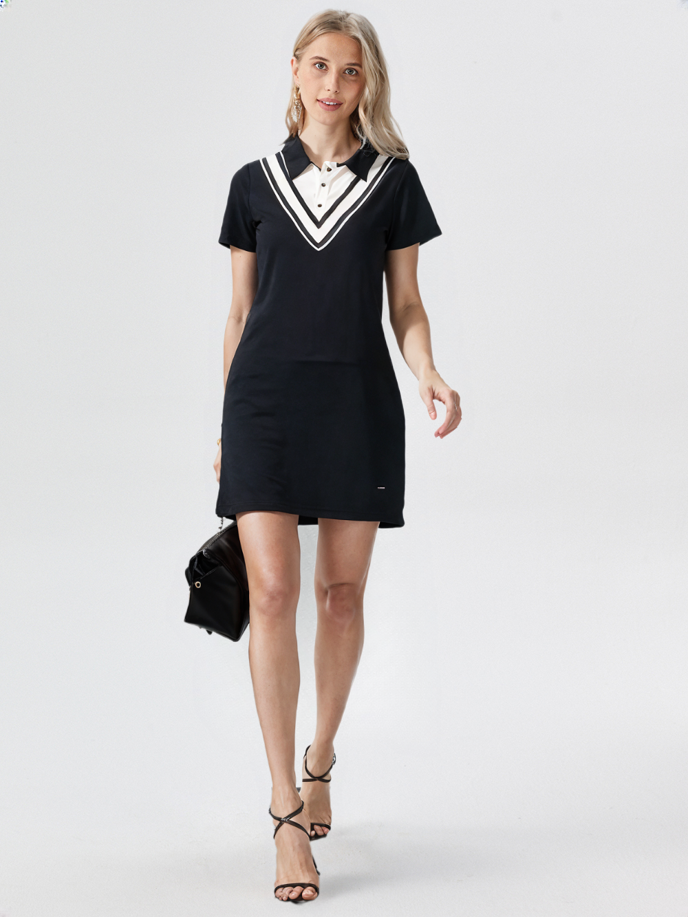 PUREMIST Women's Polo Neck Tunic  H/S