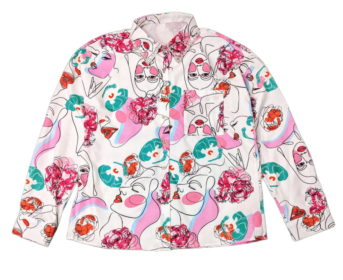 Women's printed shirt