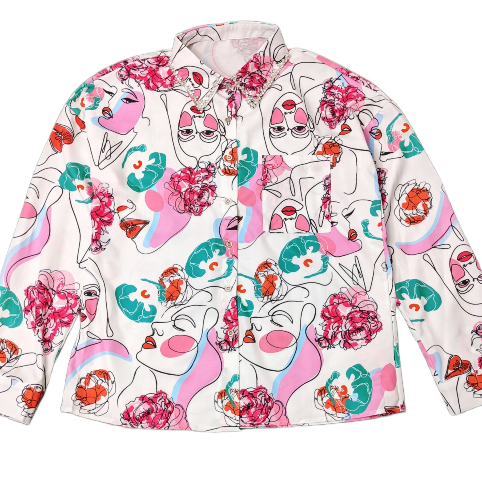 Women's printed shirt