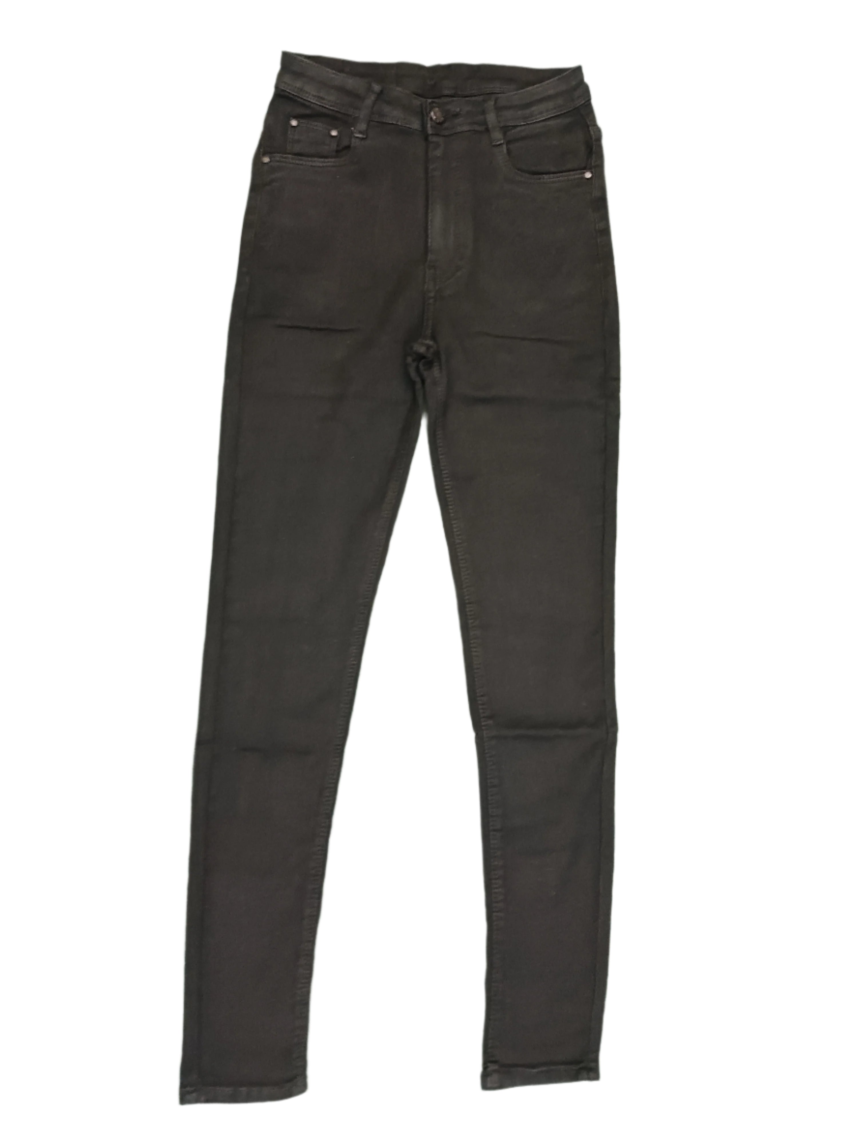Women's Black Skinny-fit Jeans