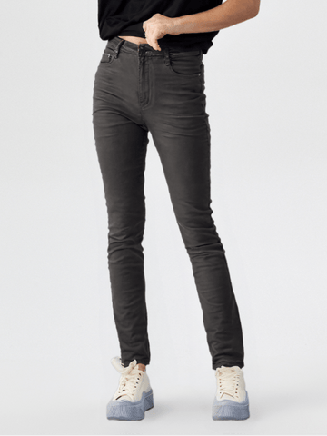 Women's Black Skinny-fit Jeans