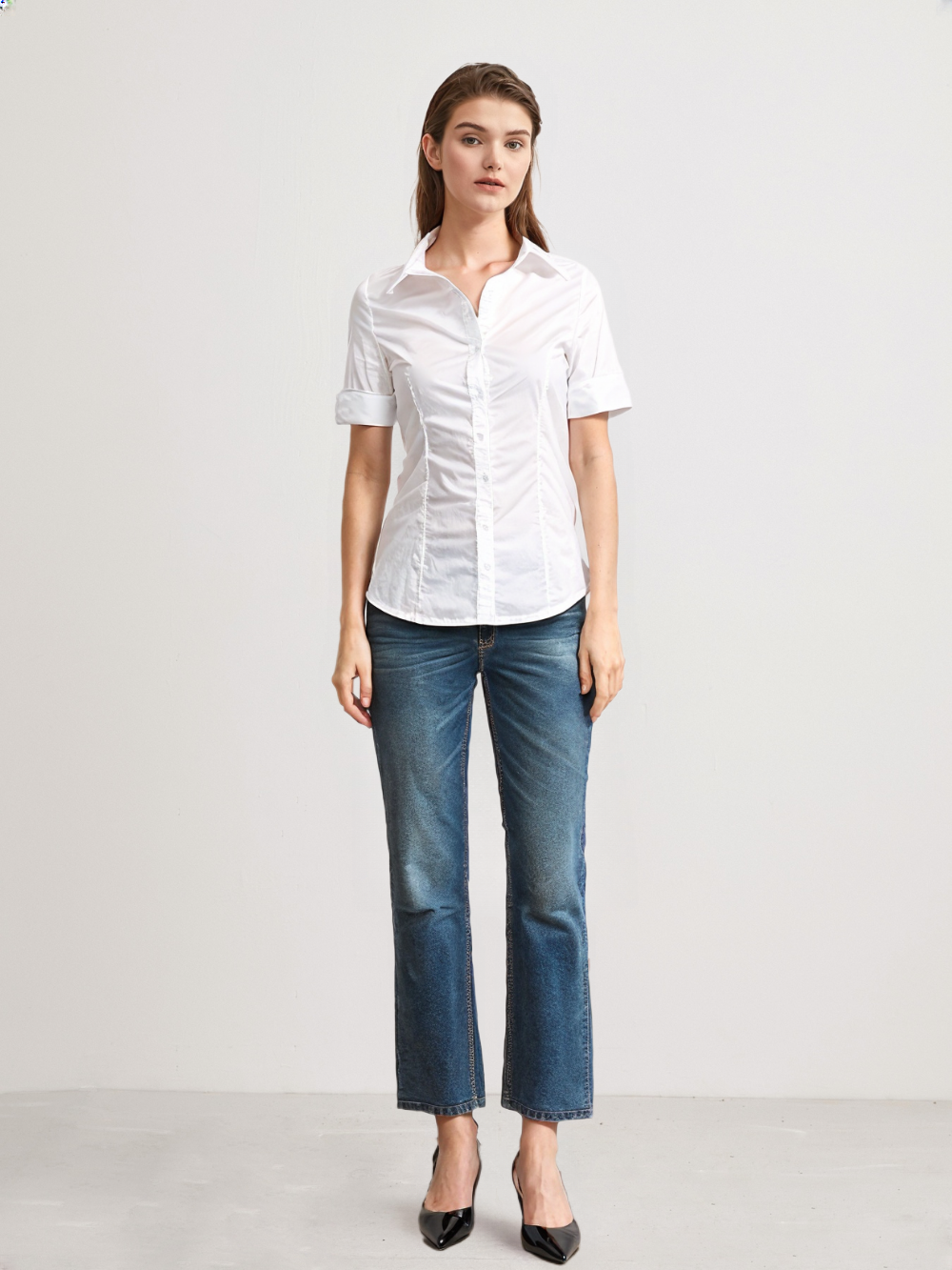 RECAP Women's Straight Fit Marine Blue Jeans