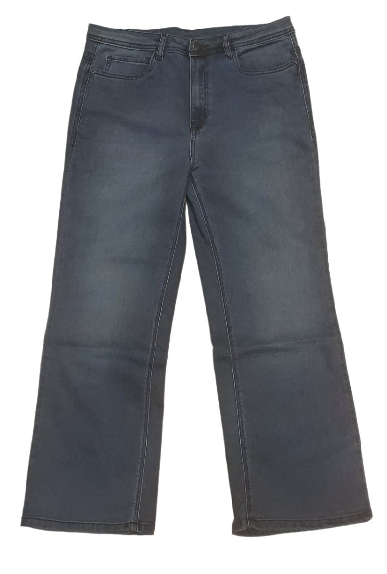 RECAP Women's Straight Fit Midnight Blue Jeans