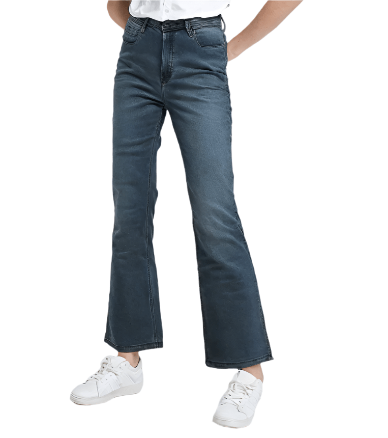 RECAP Women's Straight Fit Midnight Blue Jeans