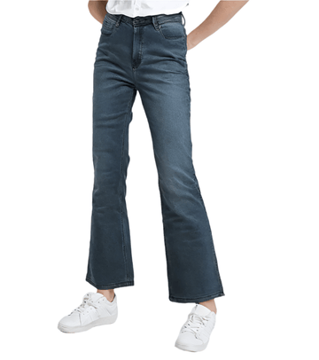 RECAP Women's Straight Fit Midnight Blue Jeans