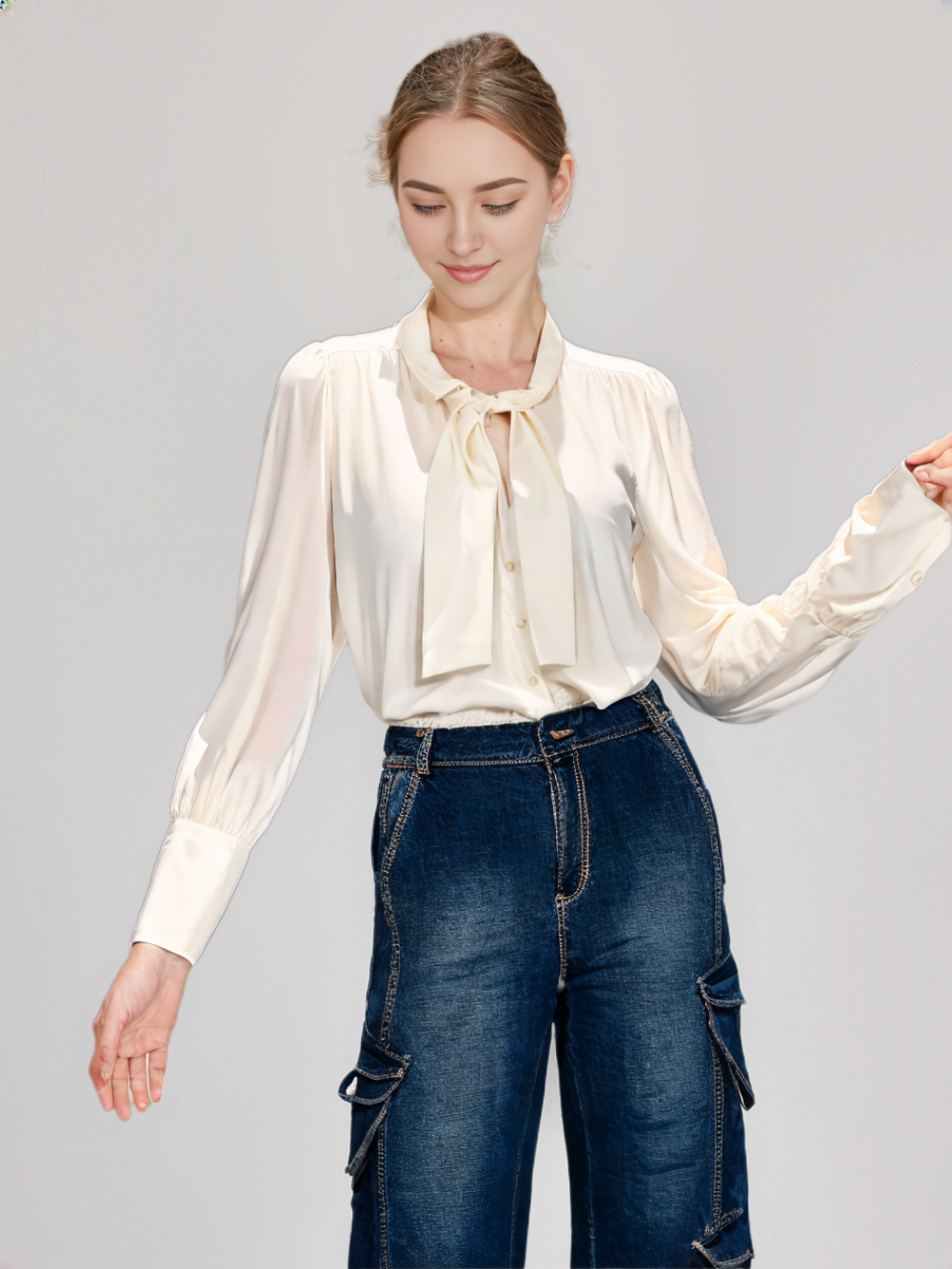 RECAP Women's Marine blue Straight Fit Jeans