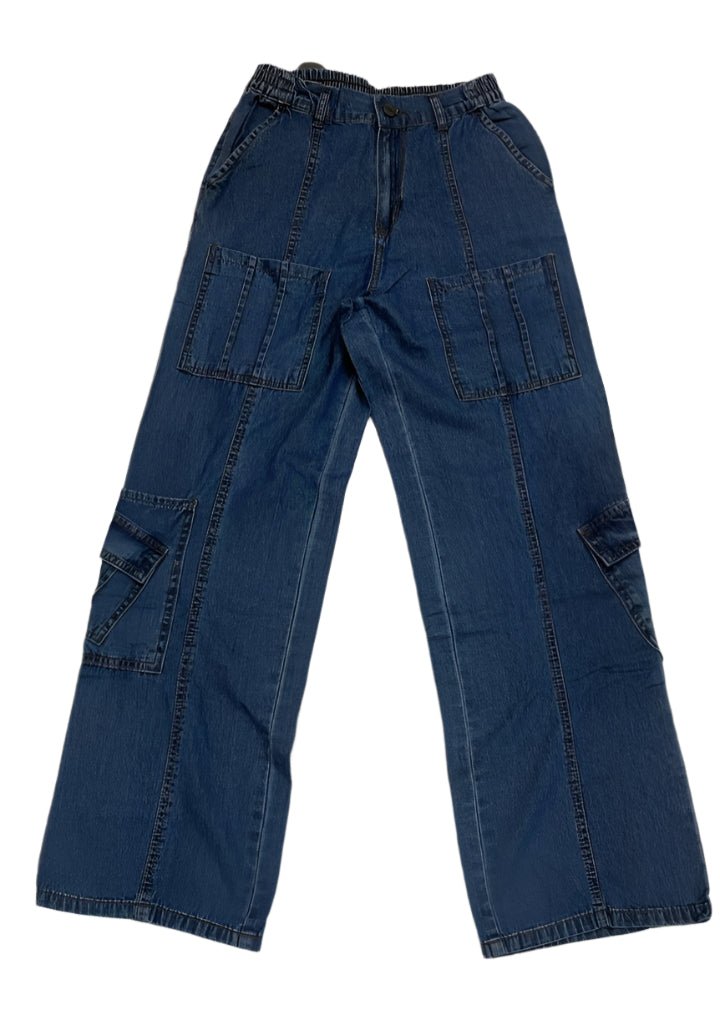 RECAP Women's Utility-Inspired Straight Fit Jeans