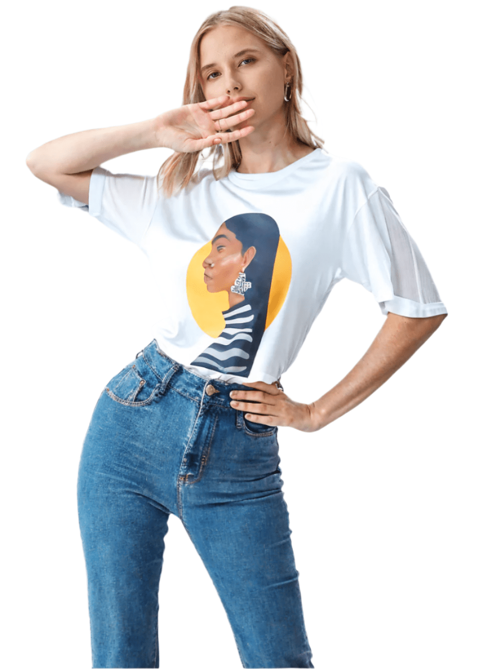 RECAP Women's Confidena" Minimalist Graphic Tee
